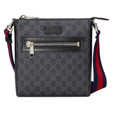 black gucci mens bag|gucci men shoulder bag.